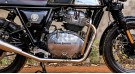 Royal Enfield GT and Interceptor 650cc SS LH-RH Exhaust Header Pipe with Silencer Matt Finish - SPAREZO